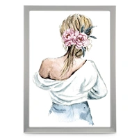 Hama portrétový rámeček hliníkový LILLY, 13x18 cm, stříbrná