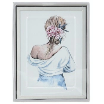 Hama portrétový rámeček hliníkový LILLY, 15x20 cm, stříbrná