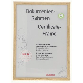 Hama rámeček plastový SWING, přírodní, 21x29,7 cm (formát A4)