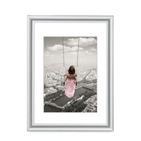 Hama rámeček plastový SWING, stříbrná, 50x70 cm