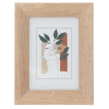 Hama rámeček dřevěný ALBERO, taupe, 10x15 cm