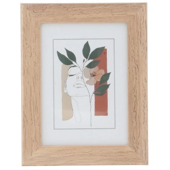 Hama rámeček dřevěný ALBERO, taupe, 13x18 cm