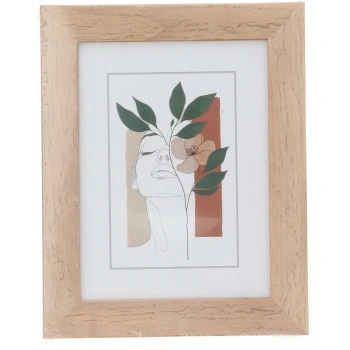 Hama rámeček dřevěný ALBERO, taupe, 15x20 cm