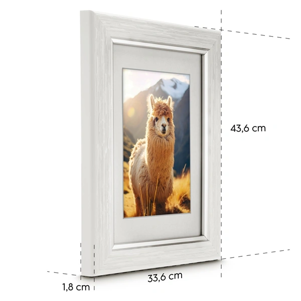 Hama rámeček plastový LIMA, bílá, 30x40 cm