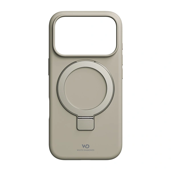 White Diamonds Mag Urban Stand Case, kryt pro Apple iPhone 17 Pro, MagSafe kompatibilní, pískový