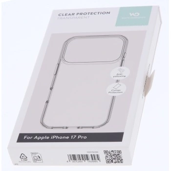 White Diamonds Clear Protection Case, kryt pro Apple iPhone 17 Pro, průhledný