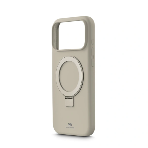 White Diamonds Mag Urban Stand Case, kryt pro Apple iPhone 17 Pro Max, MagSafe kompatibilní, pískový
