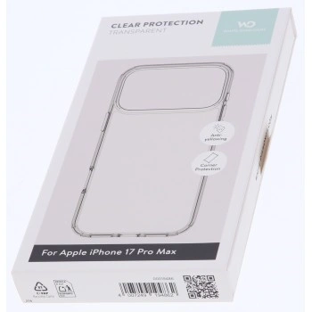 White Diamonds Clear Protection Case, kryt pro Apple iPhone 17 Pro Max, průhledný