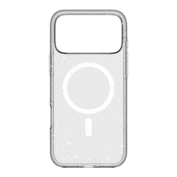 White Diamonds Mag Glitter, kryt pro Apple iPhone 17 Pro Max, magnetický, průhledný s třpytkami