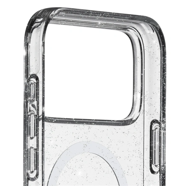White Diamonds Mag Glitter, kryt pro Apple iPhone 17 Pro Max, magnetický, průhledný s třpytkami