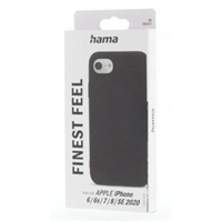 Hama Finest Feel, kryt pro Apple iPhone 6/6s/7/8/SE 2020/SE 2022, ern