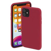 Hama Finest Feel, kryt pro Apple iPhone 11, červený