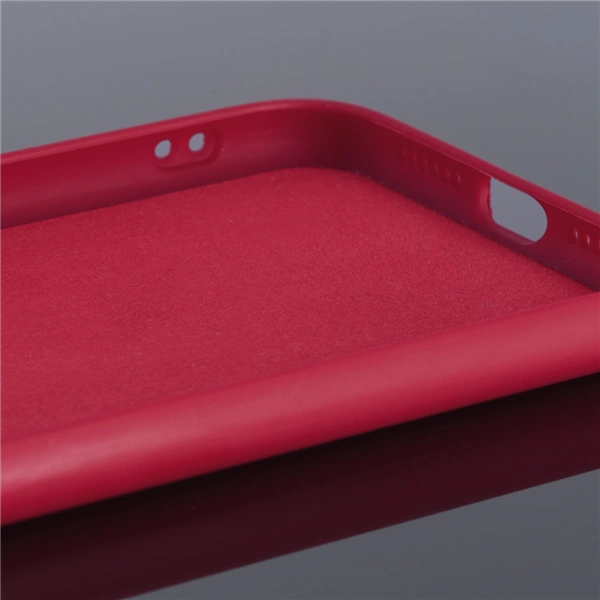 Hama Finest Feel, kryt pro Apple iPhone 11, červený