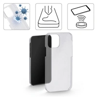 Hama Antibacterial, kryt pro Apple iPhone 12/12 Pro, antibakteriln povrch, prhledn