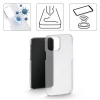 Hama Antibacterial, kryt pro Apple iPhone 12 Pro Max, antibakteriln povrch, prhledn