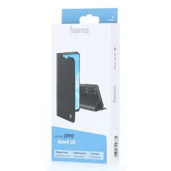 Hama Slim Pro, otevírací pouzdro pro Oppo Reno4 5G, černé