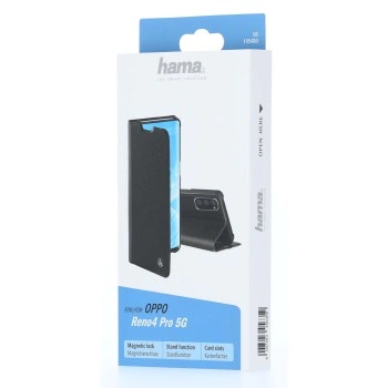 Hama Slim Pro, otevírací pouzdro pro Oppo Reno4 Pro 5G, černé