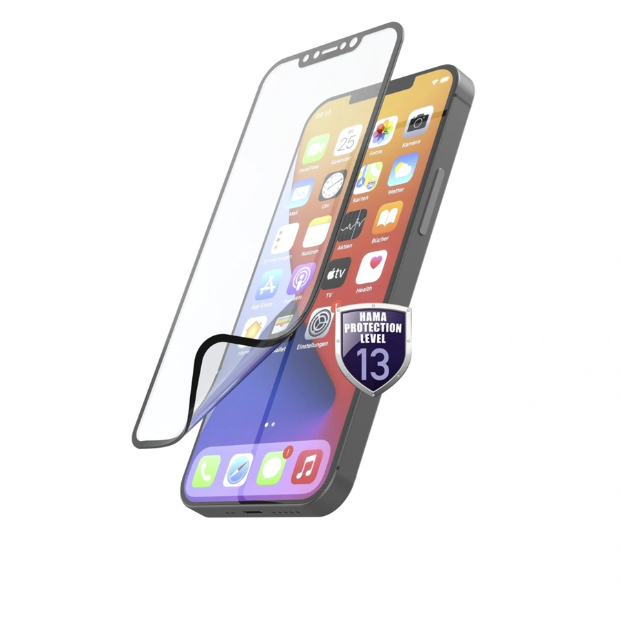 Hama Hiflex, ochrana displeje pro Apple iPhone 12 mini, nerozbitná, bezpečnostní třída 13