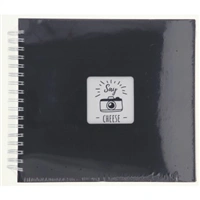 Hama album klasick spirlov FINE ART 28x24 cm, 50 stran, ern, bl listy