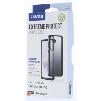 Hama Extreme Protect, kryt pro Samsung Galaxy A36 5G, D3O®, černý
