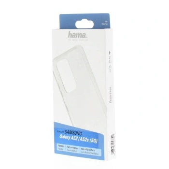 Hama Crystal Clear, kryt pro Samsung Galaxy A52/A52s (5G), průhledný