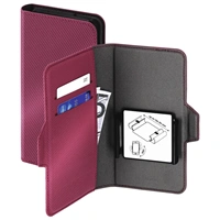 Hama Smart Move Metallic, pouzdro na mobil, vel. XXL, pro zaízení do 7,8x15,8 cm, rubínová ervená