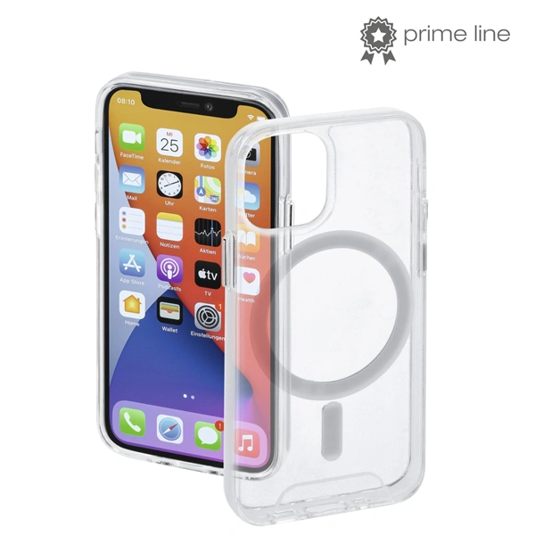 Hama MagCase Safety, kryt pro Apple iPhone 12 mini, průhledný