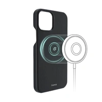 Hama MagCase Finest Sense, kryt pro Apple iPhone 12/12 Pro, ern