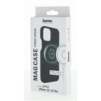 Hama MagCase Finest Sense, kryt pro Apple iPhone 12/12 Pro, ern