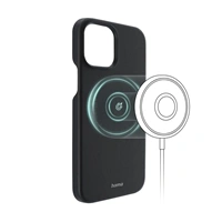 Hama MagCase Finest Sense, kryt pro Apple iPhone 12 Pro Max, ern