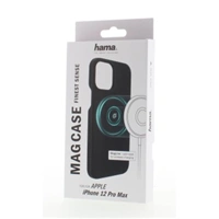 Hama MagCase Finest Sense, kryt pro Apple iPhone 12 Pro Max, ern
