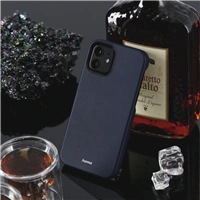 Hama MagCase Finest Sense, kryt pro Apple iPhone 12 mini, modr