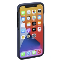 Hama MagCase Finest Sense, kryt pro Apple iPhone 12/12 Pro, modr
