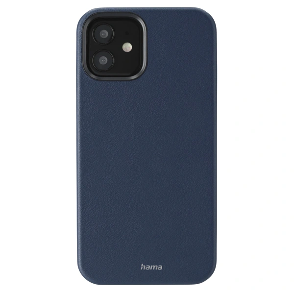 Hama MagCase Finest Sense, kryt pro Apple iPhone 12/12 Pro, modrý