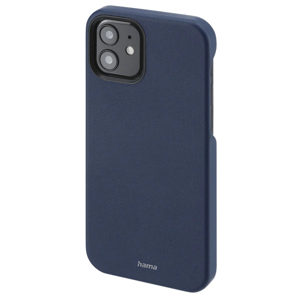 Hama MagCase Finest Sense, kryt pro Apple iPhone 12/12 Pro, modrý