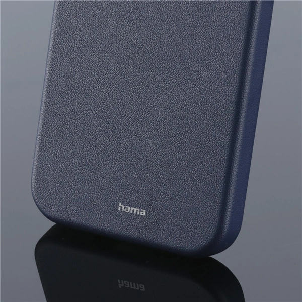 Hama MagCase Finest Sense, kryt pro Apple iPhone 12/12 Pro, modrý