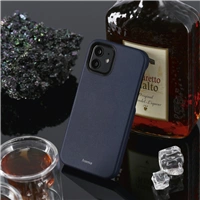 Hama MagCase Finest Sense, kryt pro Apple iPhone 12 Pro Max, modr