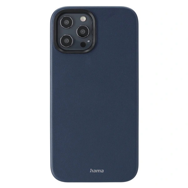 Hama MagCase Finest Sense, kryt pro Apple iPhone 12 Pro Max, modrý