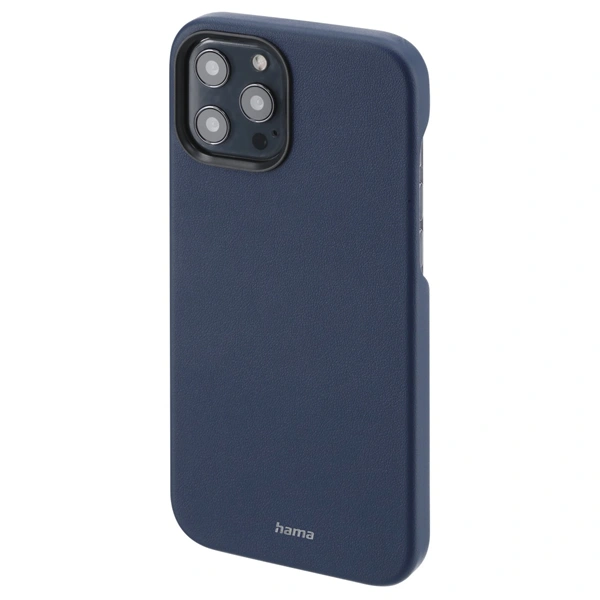 Hama MagCase Finest Sense, kryt pro Apple iPhone 12 Pro Max, modrý