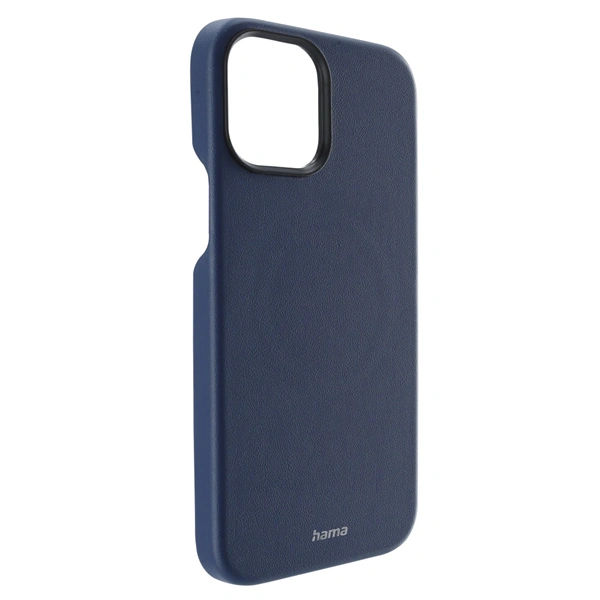 Hama MagCase Finest Sense, kryt pro Apple iPhone 12 Pro Max, modrý