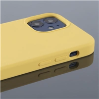 Hama MagCase Finest Feel PRO, kryt pro Apple iPhone 12 mini, žlutý