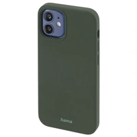 Hama MagCase Finest Feel PRO, kryt pro Apple iPhone 12 mini, zelen