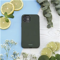 Hama MagCase Finest Feel PRO, kryt pro Apple iPhone 12 mini, zelen