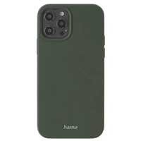 Hama MagCase Finest Feel PRO, kryt pro Apple iPhone 12/12 Pro, zelen