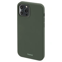 Hama MagCase Finest Feel PRO, kryt pro Apple iPhone 12/12 Pro, zelen
