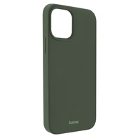 Hama MagCase Finest Feel PRO, kryt pro Apple iPhone 12/12 Pro, zelen