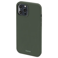 Hama MagCase Finest Feel PRO, kryt pro Apple iPhone 12 Pro Max, zelen