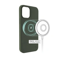 Hama MagCase Finest Feel PRO, kryt pro Apple iPhone 12 Pro Max, zelen