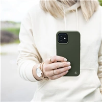 Hama MagCase Finest Feel PRO, kryt pro Apple iPhone 12 Pro Max, zelen