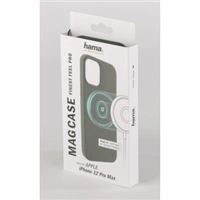 Hama MagCase Finest Feel PRO, kryt pro Apple iPhone 12 Pro Max, zelen